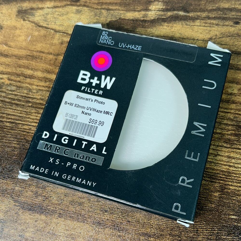 B+W 82mm XS-Pro Digital 010 UV-Haze MRC Nano MASTER Slim Lens Filter